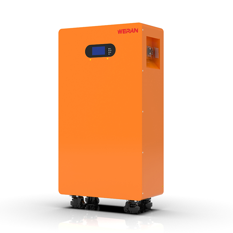 WERAN WRL-48280UO 51,2 В, 280 Ач, LiFePO4 аккумулятор (14,34 кВтч) – IP65, 8000 циклов, 200 А, непрерывный, масштабируемый ESS