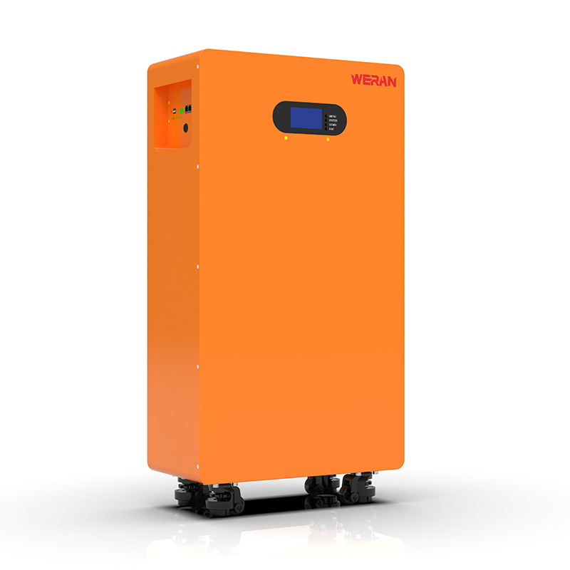 WERAN WRL-48280UO 51,2 В, 280 Ач, LiFePO4 аккумулятор (14,34 кВтч) – IP65, 8000 циклов, 200 А, непрерывный, масштабируемый ESS