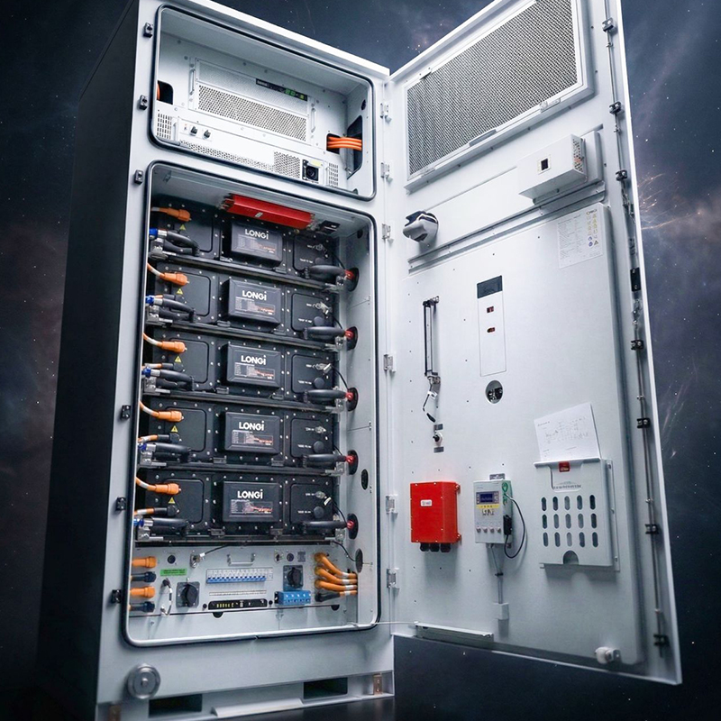WERAN L261X 261 кВтч C&I LDES Шкаф для хранения энергии — LONGi OEM многофункциональное решение для хранения аккумуляторов